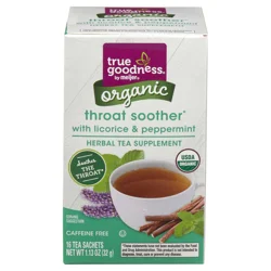 True Goodness Tea Throat Aid - 16 ct