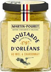 Martin Pouret Mustard with Honey and Chardonnay