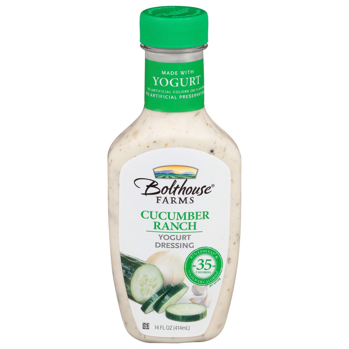 slide 10 of 11, Bolthouse Farms Cucumber Ranch Yogurt Dressing  - 14 Fl. Oz., 14 fl oz