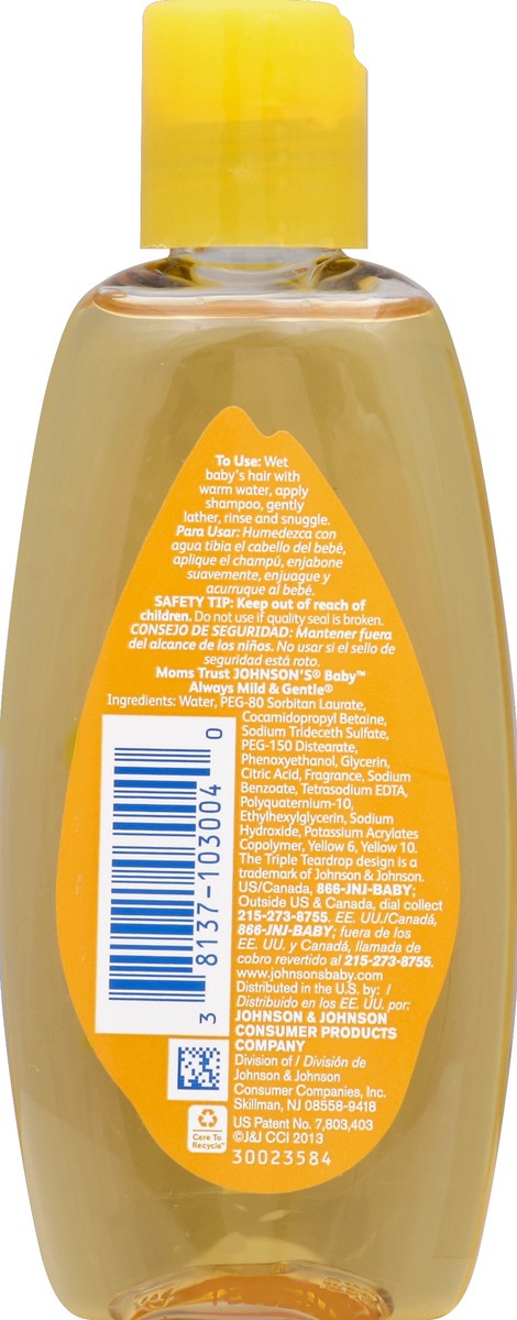 slide 6 of 6, Johnson's Baby Shampoo, 3 oz