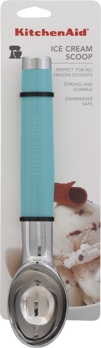 slide 5 of 10, KitchenAid Ice Cream Scoop, Aqua Sky, 1 ct