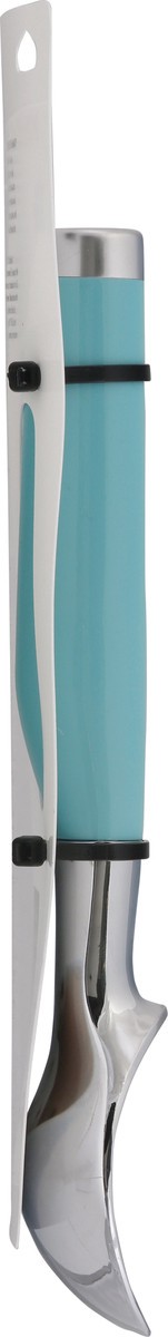 slide 6 of 10, KitchenAid Ice Cream Scoop, Aqua Sky, 1 ct