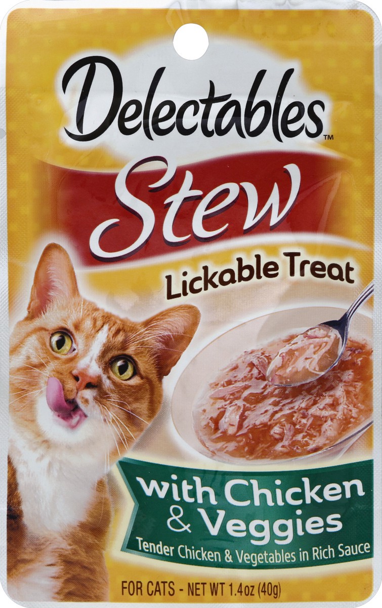slide 1 of 4, Delectables Cat Treat 1.4 oz, 1.4 oz