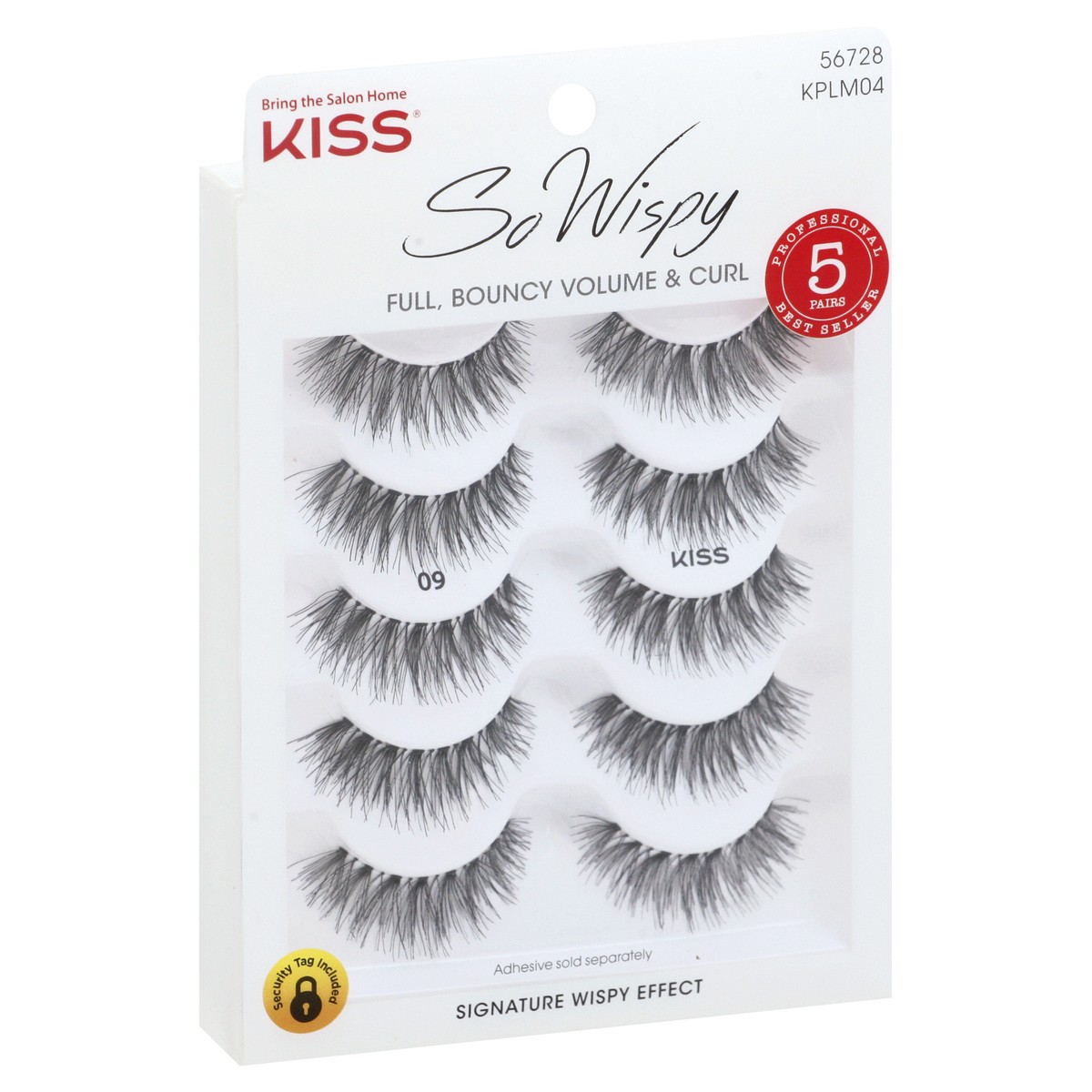 slide 6 of 9, KISS Ever EZ? Lashes - Multipack 09, 1 ct