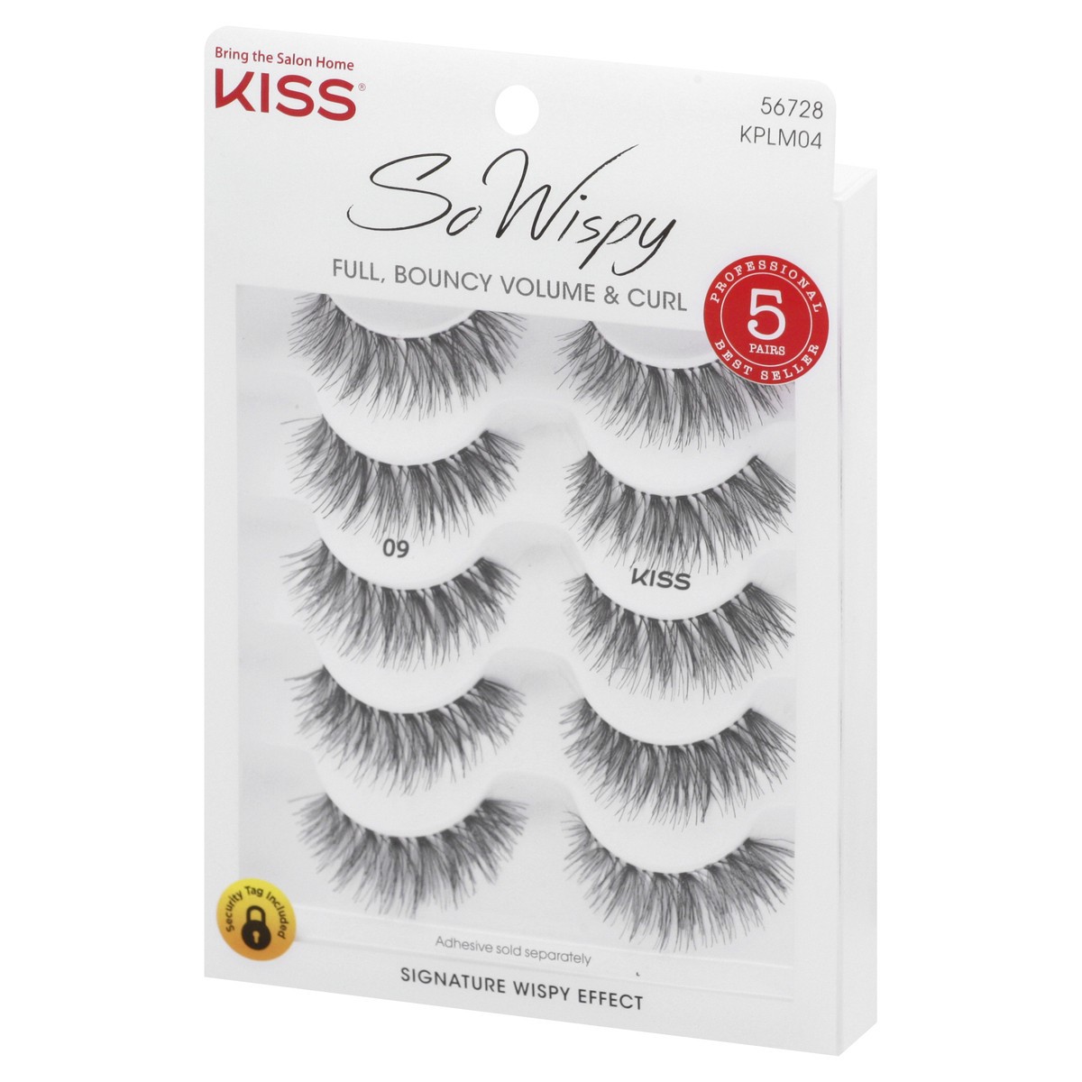 slide 5 of 9, KISS Ever EZ? Lashes - Multipack 09, 1 ct