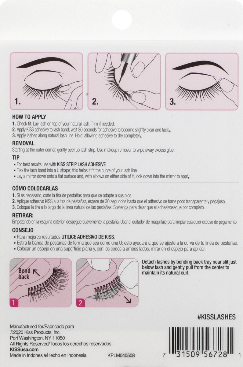 slide 4 of 9, KISS Ever EZ? Lashes - Multipack 09, 1 ct