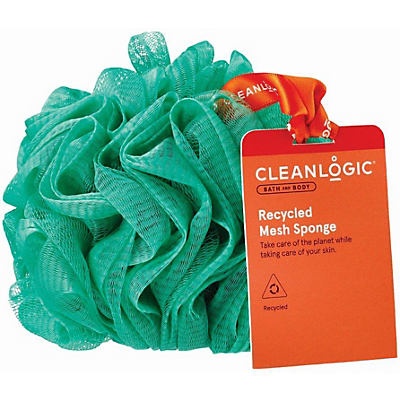 slide 1 of 1, cleanlogic Recycled Mesh Sponge, 1 ct