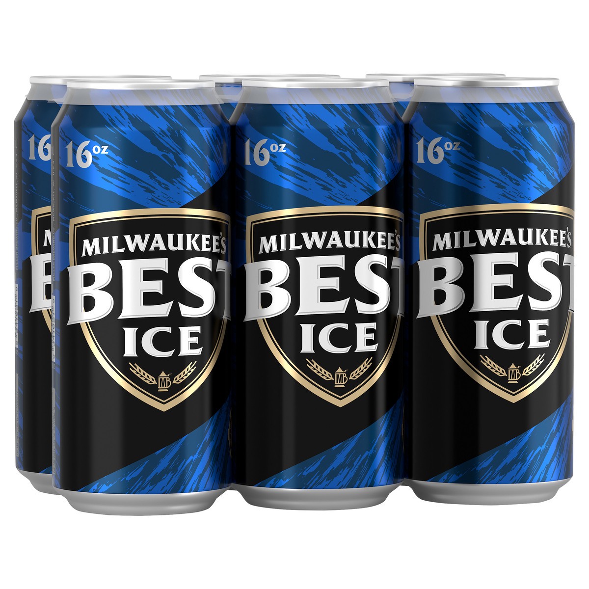 slide 1 of 5, MILWAUKEE'S BEST ICE Beer, 6 ct; 16 oz