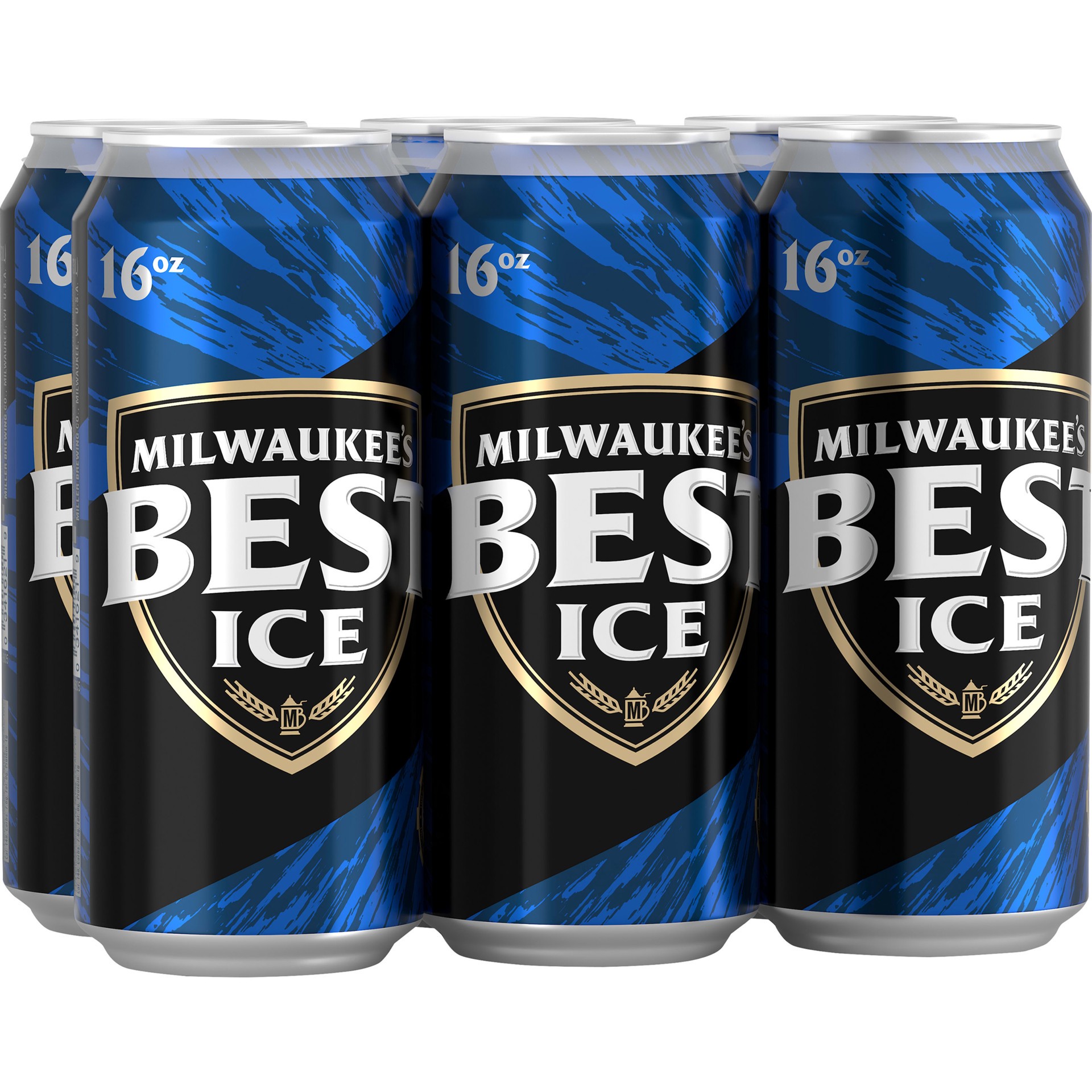 slide 3 of 5, MILWAUKEE'S BEST ICE Beer, 6 ct; 16 oz