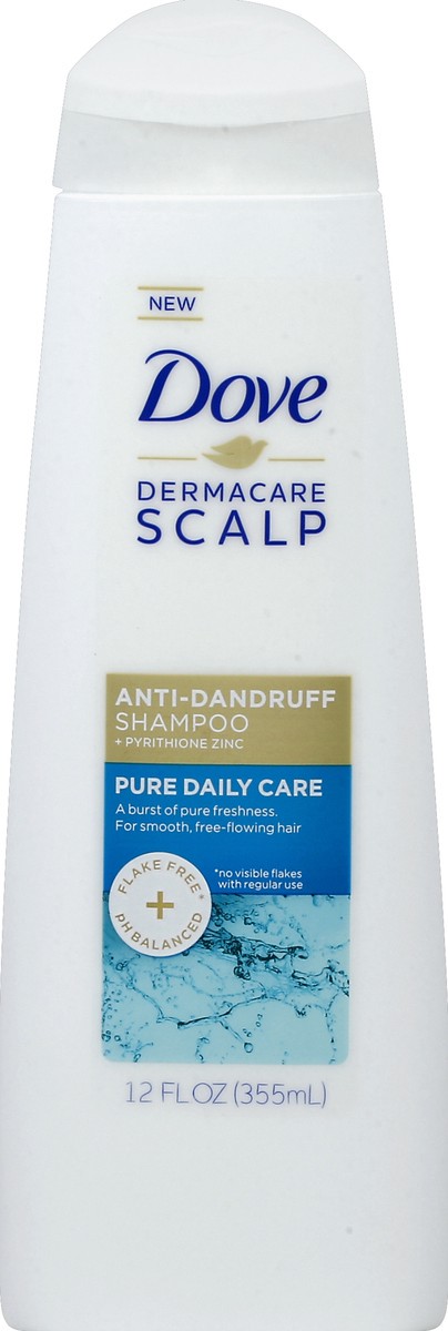 slide 4 of 6, Dove Shampoo Derma Care, 12 oz