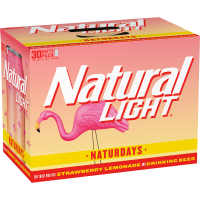 slide 2 of 22, Natural Light Naturdays Naturdays Beer, 30 ct; 12 oz