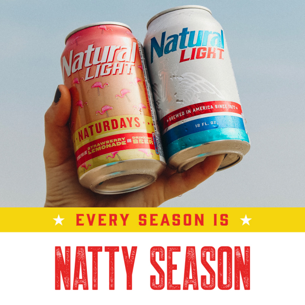 slide 15 of 22, Natural Light Naturdays Naturdays Beer, 30 ct; 12 oz