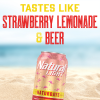 slide 5 of 22, Natural Light Naturdays Naturdays Beer, 30 ct; 12 oz