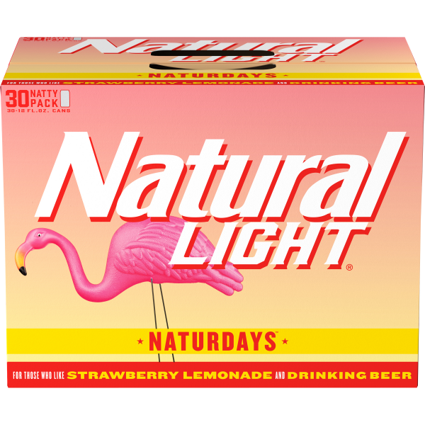 slide 4 of 22, Natural Light Naturdays Naturdays Beer, 30 ct; 12 oz