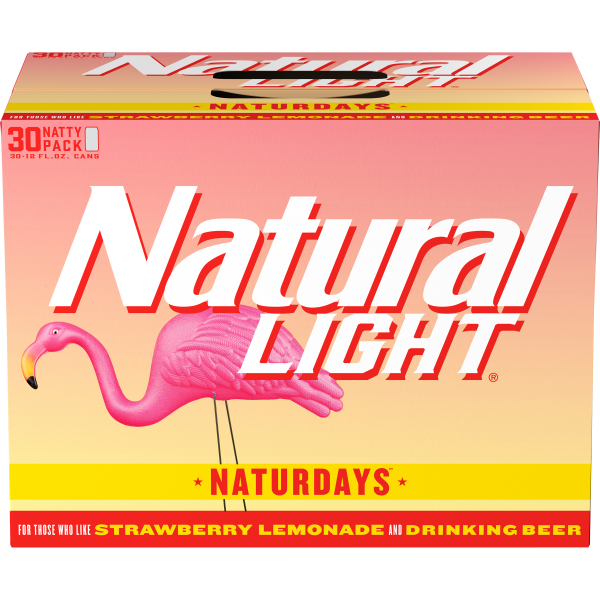 slide 19 of 22, Natural Light Naturdays Naturdays Beer, 30 ct; 12 oz