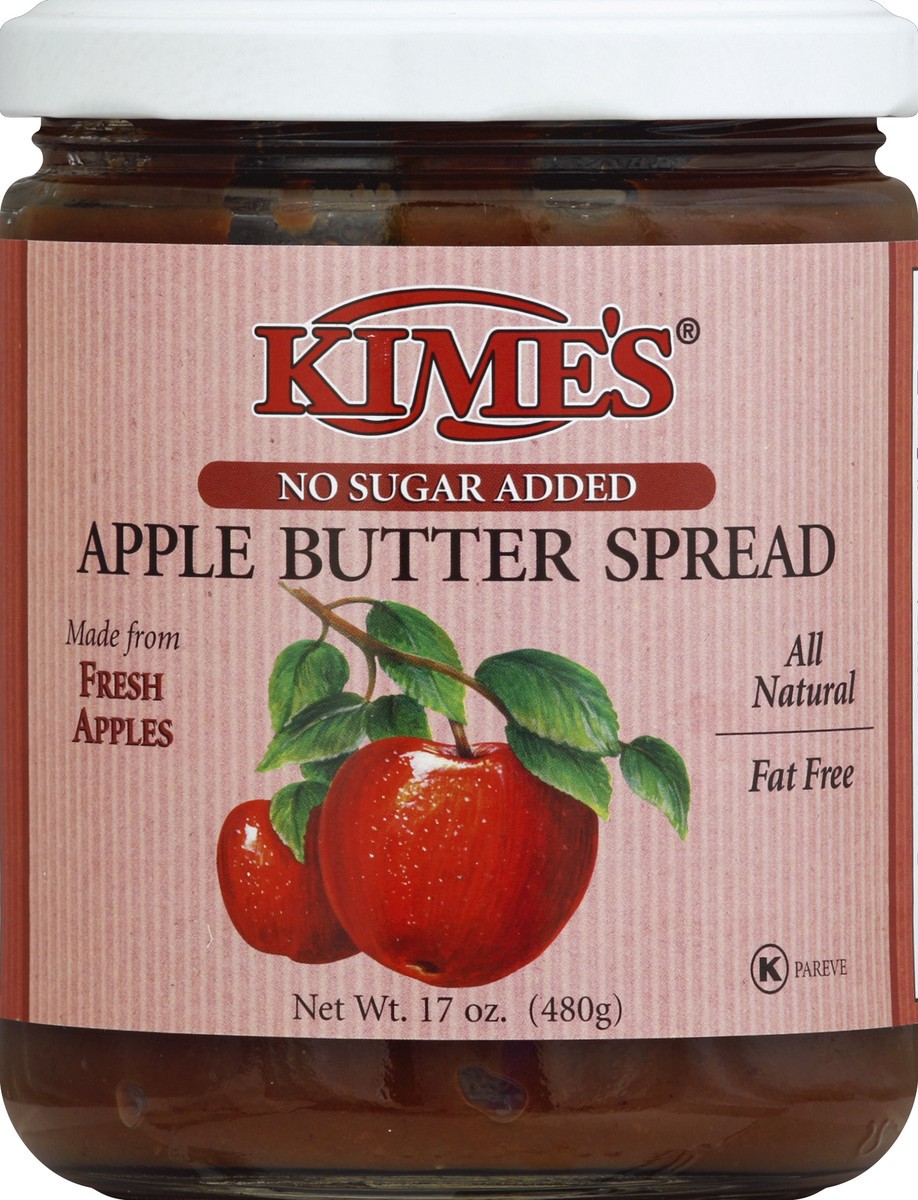 slide 2 of 2, Kime's Apple Butter Unsweetened, 17 oz