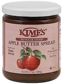 slide 1 of 2, Kime's Apple Butter Unsweetened, 17 oz