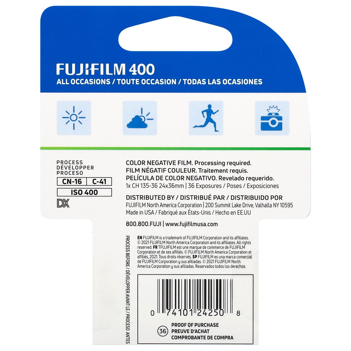 slide 9 of 13, Fujifilm 35 mm 400 Speed Film for Color Prints 36 ea, 1 ct