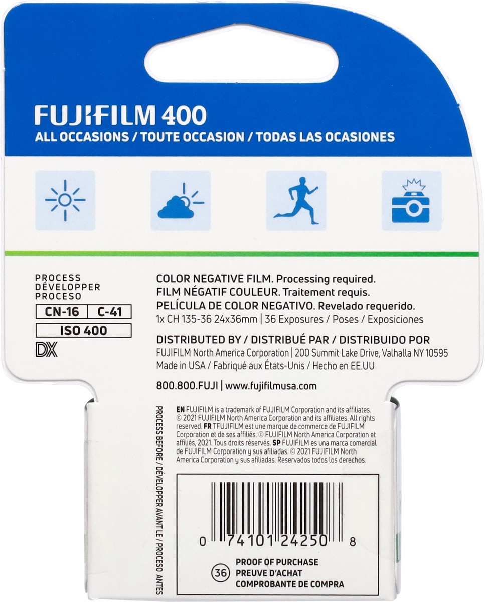 slide 10 of 13, Fujifilm 35 mm 400 Speed Film for Color Prints 36 ea, 1 ct