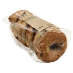 Giant Eagle Bakery Cranberry Multigrain Bagels, 6 Count