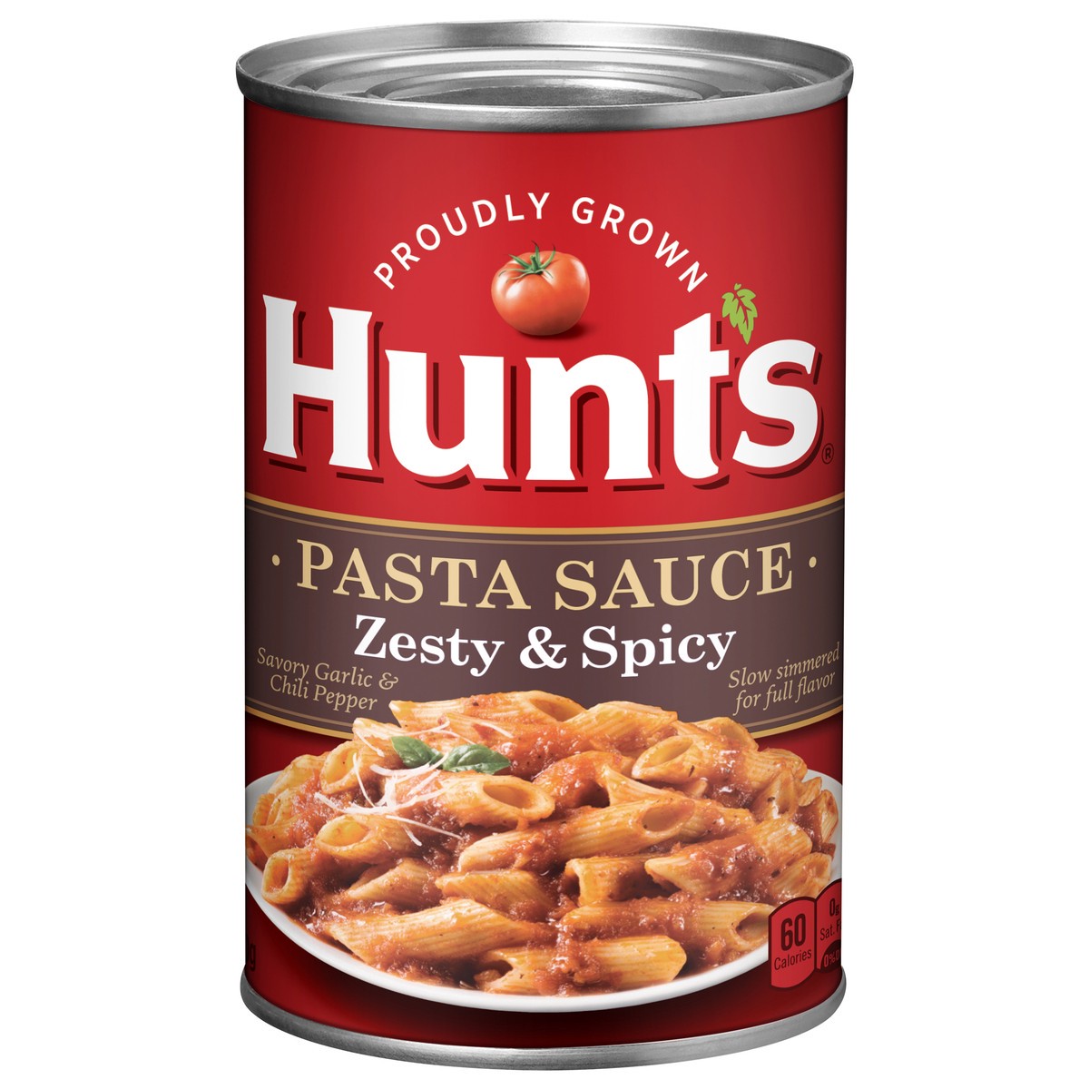 slide 1 of 2, Hunt's Zesty & Spicy Pasta Sauce, 24 oz, 24 oz