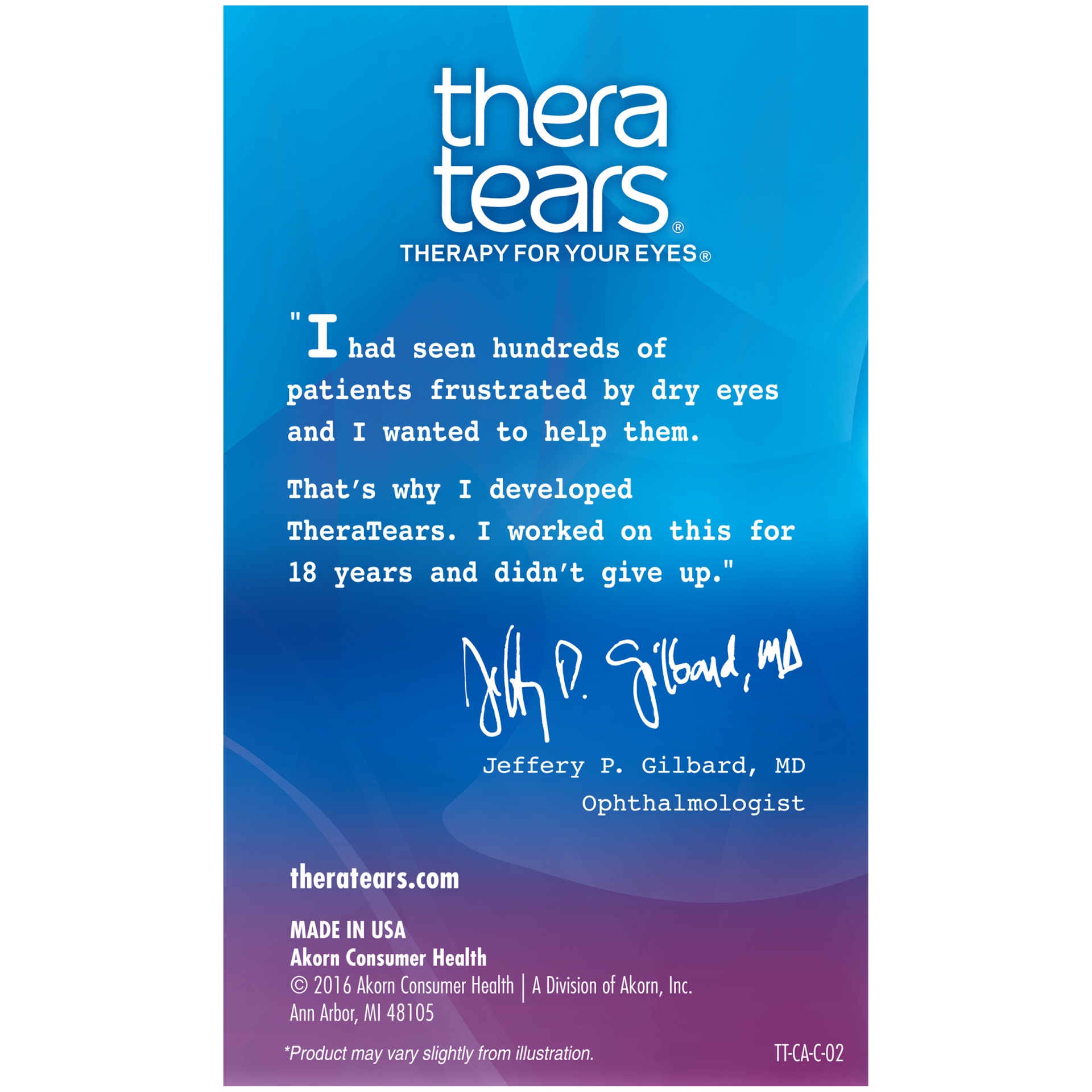 slide 4 of 6, TheraTears Eye Drops, Lubricant, 32 ct