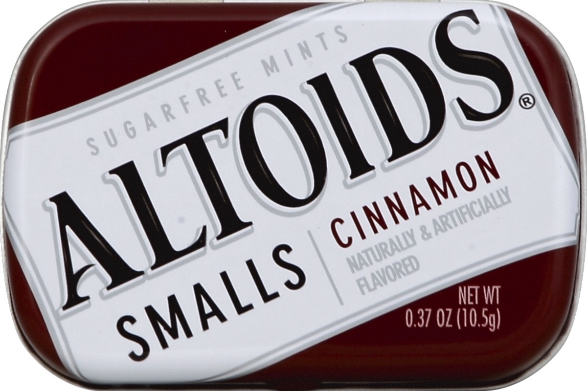 slide 4 of 4, Altoids Smalls Cinnamon Sugar-Free Mints, 50 ct