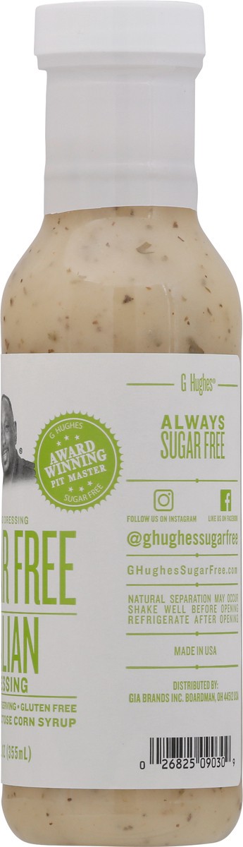 slide 3 of 13, G Hughes Dressing Italian, 12 oz