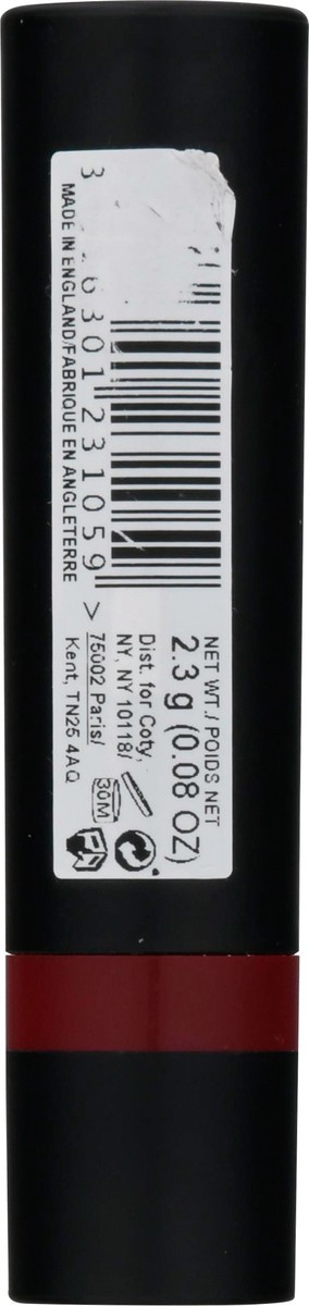 slide 5 of 12, Rimmel London 560 Crimson Desire Matte Lasting Finish Lipstick 2.3 g, 2.30 g