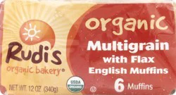 Rudi's Rudi Wiest Multigrain Organic English Muffin