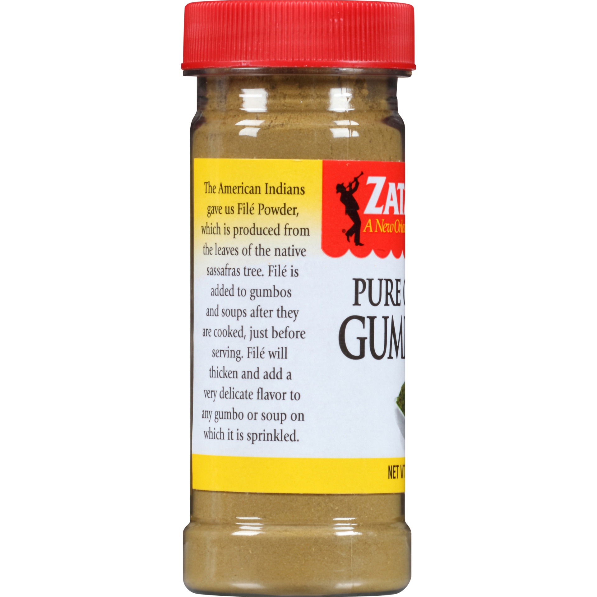 Zatarain's Pure Ground Gumbo File - 1.25 Oz Pack Of 12, Authentic Creole Seasoning
