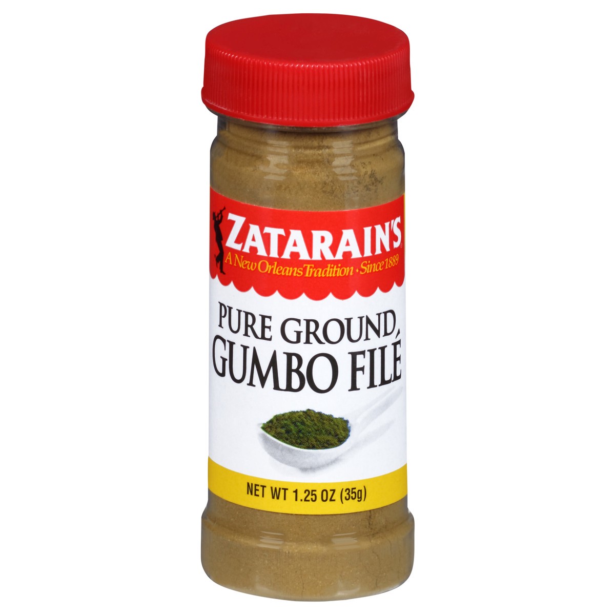 slide 1 of 4, Zatarain's Gumbo File Seasoning, 1.25 oz