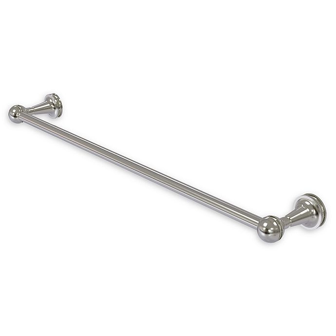 slide 1 of 1, Allied Brass Mambo18-Inch Towel Bar - Satin Nickel, 1 ct