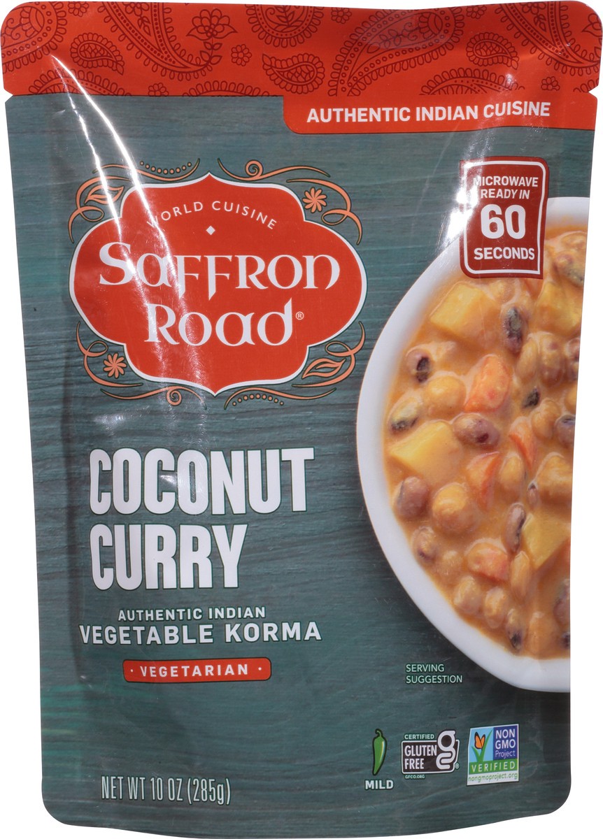 slide 8 of 9, Saffron Road Coconut Curry Authentic Indian Vegetable Korma 10 oz, 10 oz