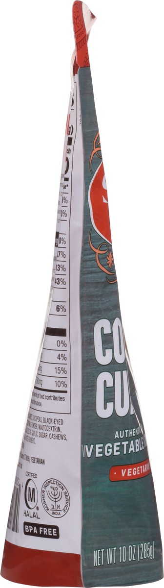 slide 4 of 9, Saffron Road Coconut Curry Authentic Indian Vegetable Korma 10 oz, 10 oz