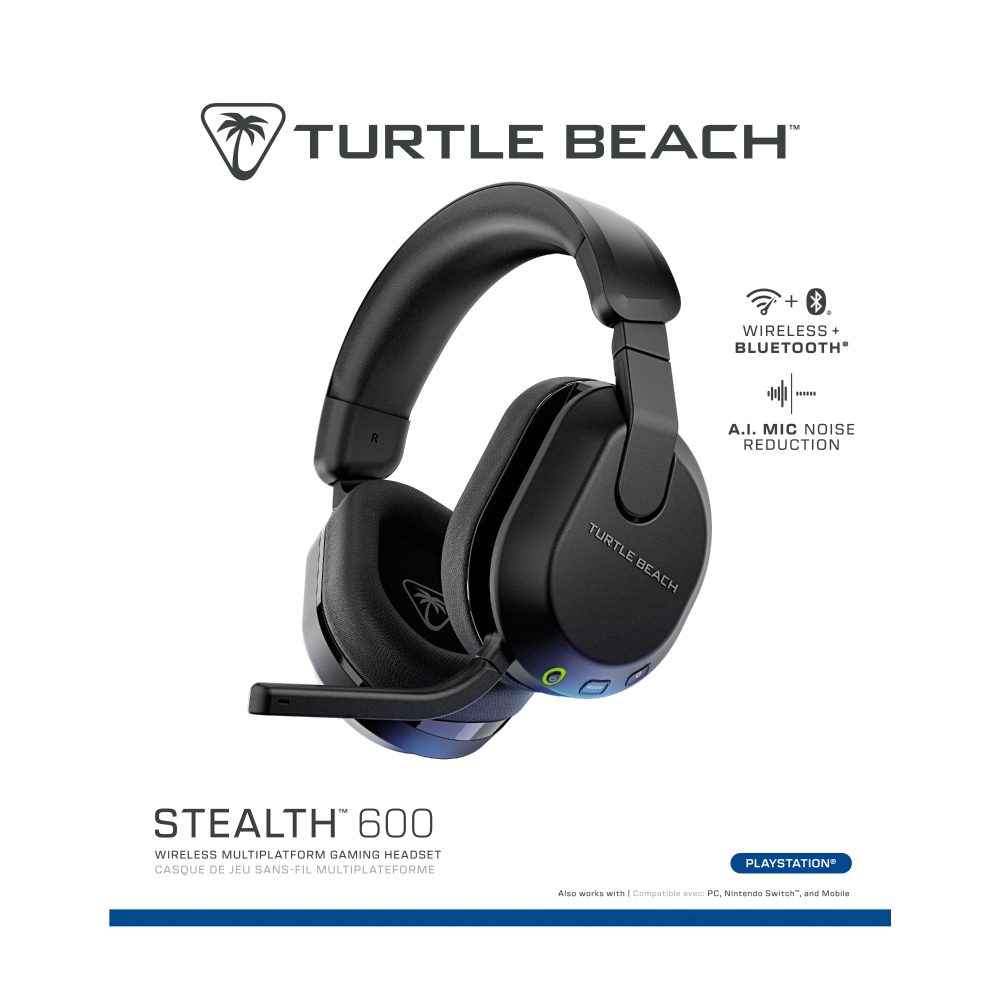 slide 2 of 2, Turtle Beach Stealth 600 Gen 3 Wireless Headset for PlayStation - Black, 1 ct