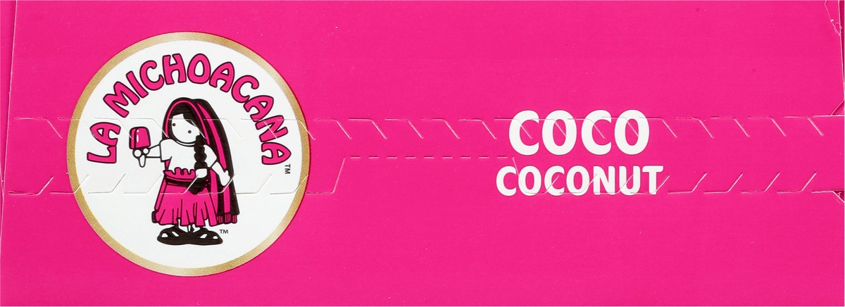 slide 8 of 9, Helados Mexico Coconut Ice Cream Bars 6 ea, 6 ct