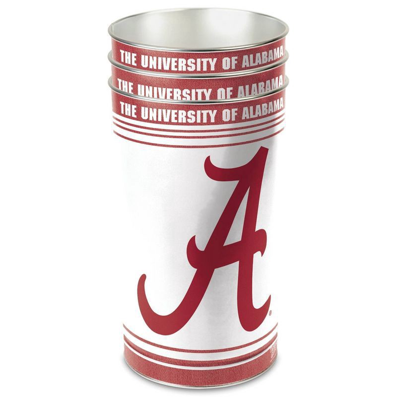 slide 3 of 3, NCAA Alabama Crimson Tide Tall Waste Basket, 1 ct