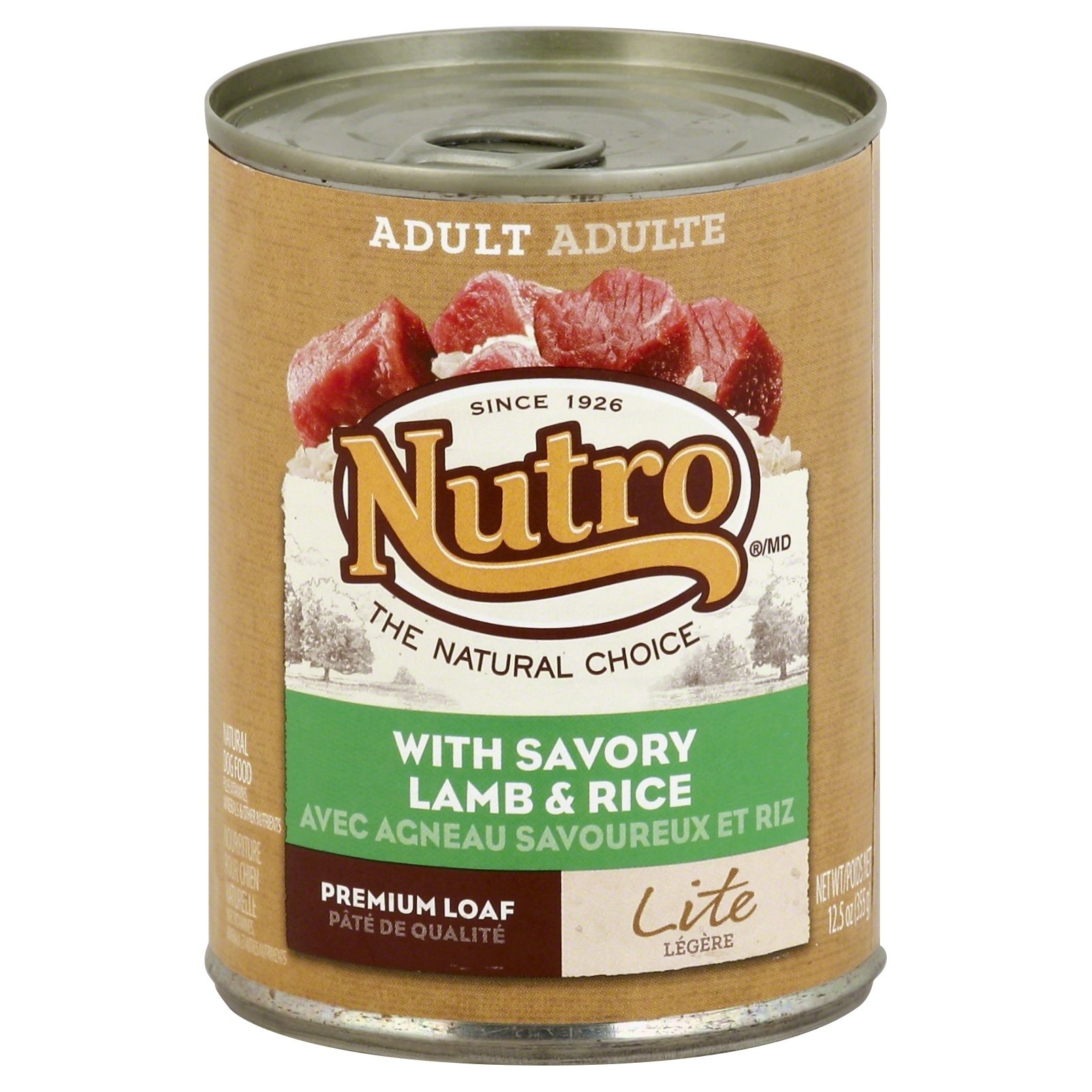 slide 1 of 1, Nutro Dog Food 12.5 oz, 12.5 oz