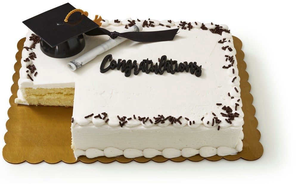 slide 3 of 3, Bakery White Sheet Cake with Buttercream Icing, 46 oz