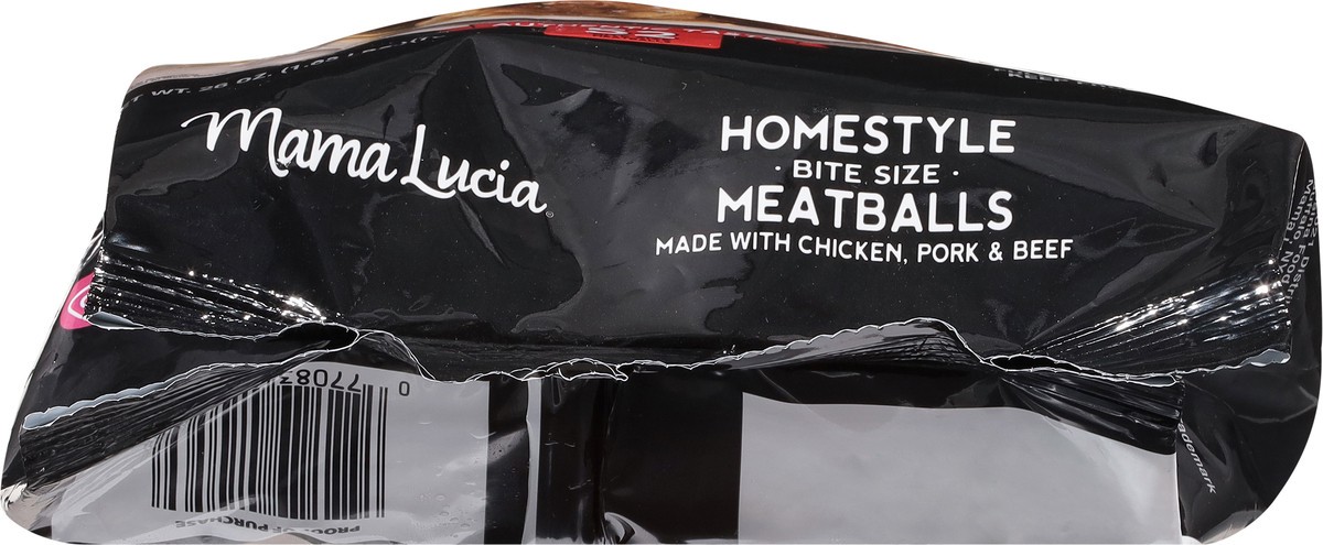 slide 10 of 13, Mama Lucia Bite Size Homestyle Classic Flame Broiled Flavor Meatballs 26 oz, 26 oz