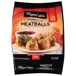 Mama Lucia Bite Size Homestyle Classic Flame Broiled Flavor Meatballs 26 oz