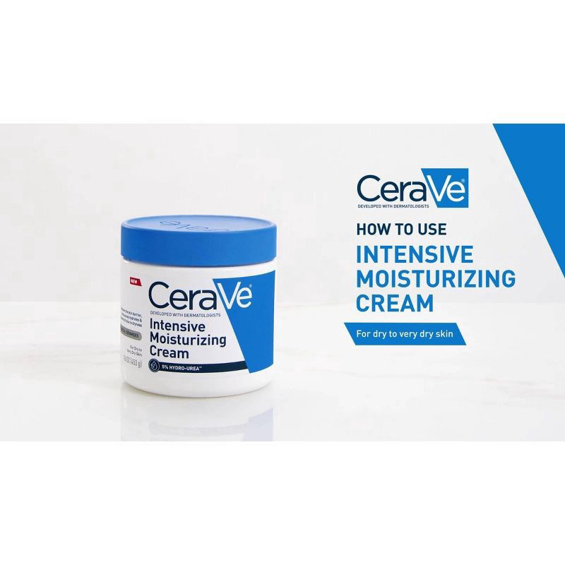 slide 5 of 11, CeraVe Intensive Moisturizing Cream 12 oz, 12 oz