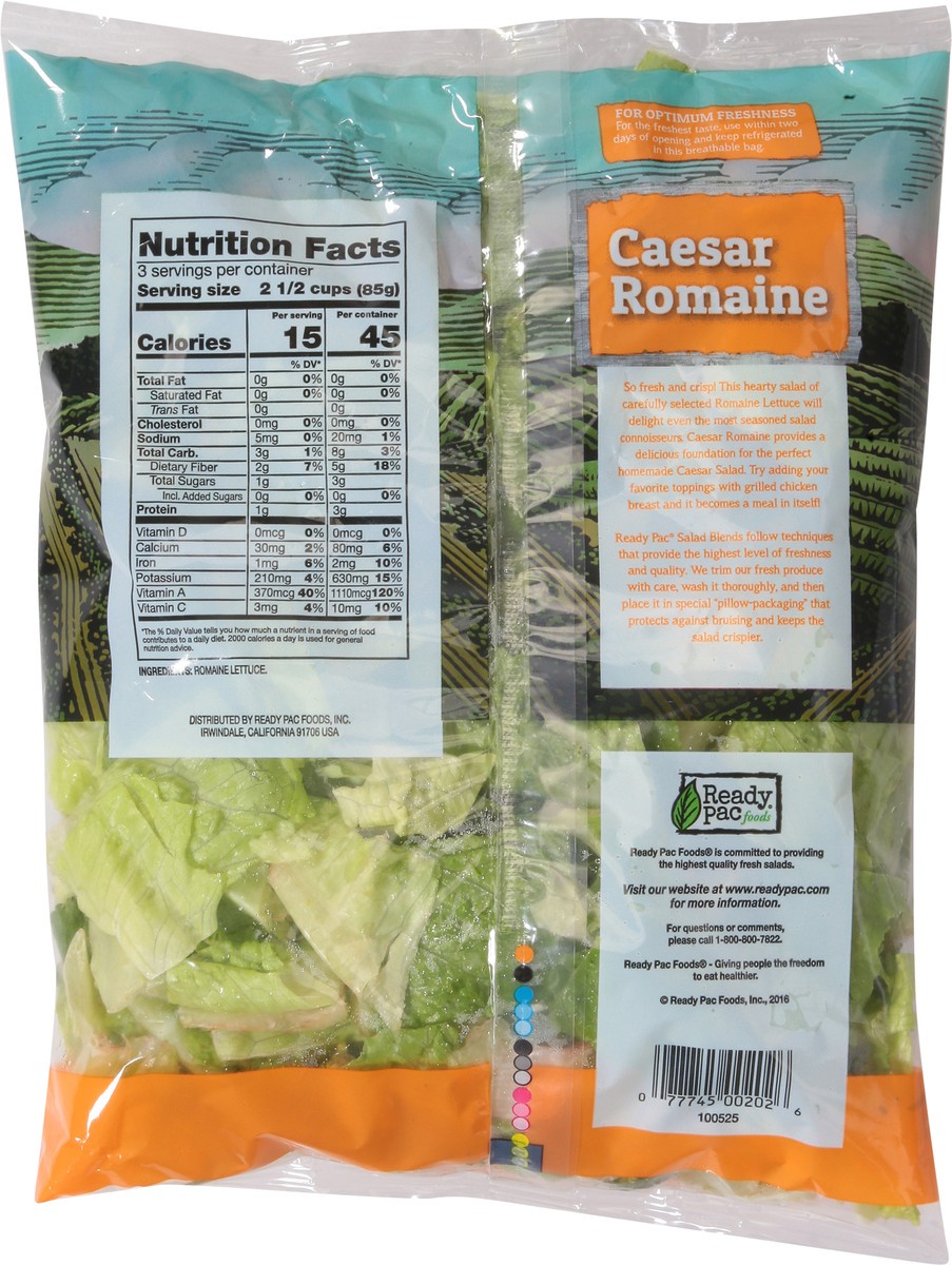 slide 4 of 9, Ready Pac Foods Caesar Romaine 9 oz, 9 oz