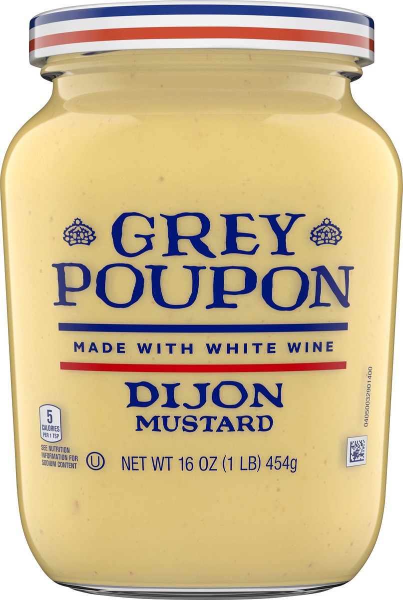 slide 5 of 9, Grey Poupon Dijon Mustard, 16 oz