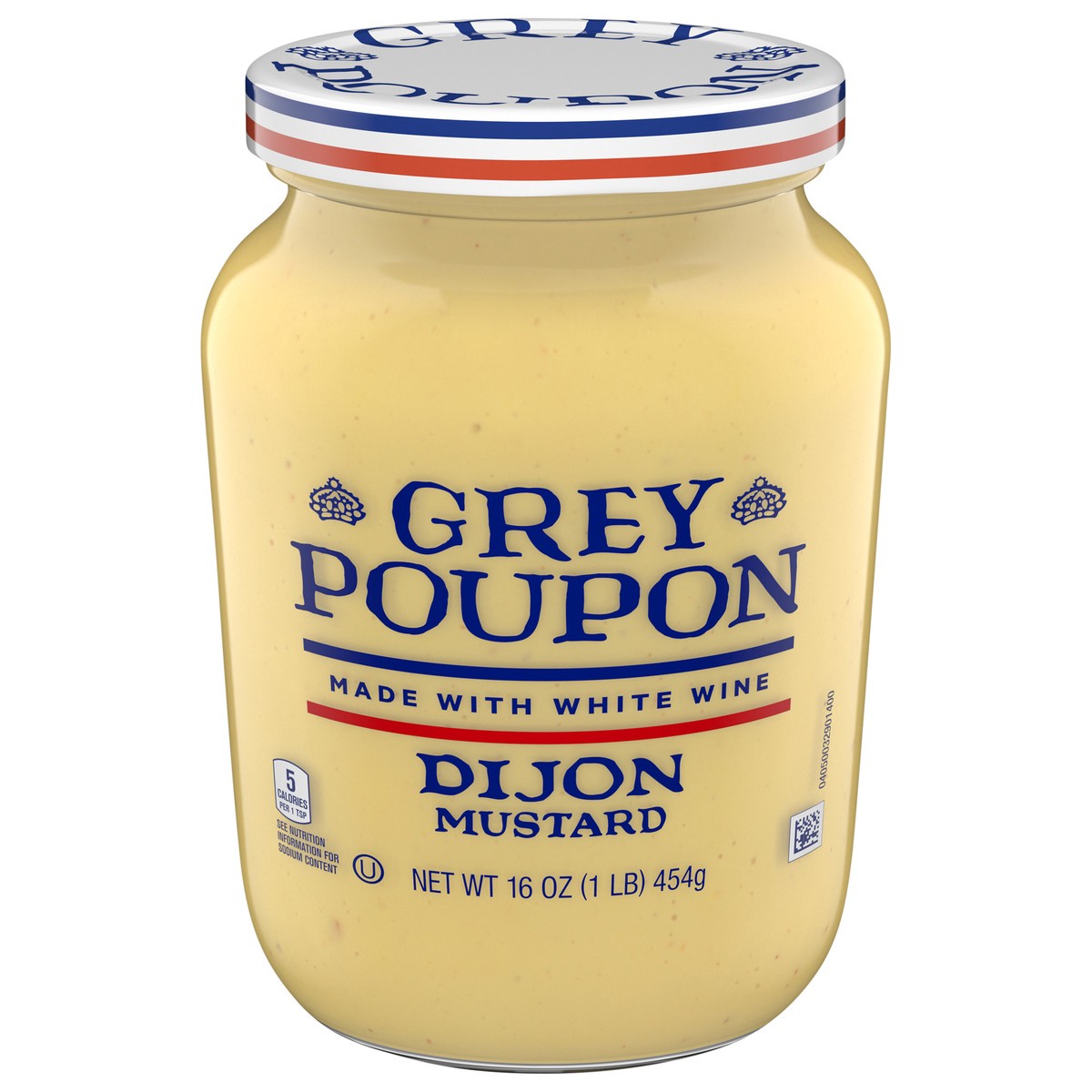 slide 1 of 9, Grey Poupon Dijon Mustard, 16 oz. Jar, 16 oz