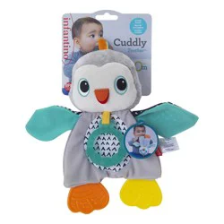 Infantino Penguin Cuddly Teether - 1 pc