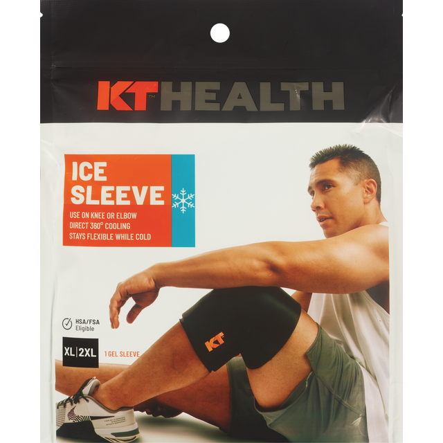 slide 1 of 1, Kt Health Ice Sleeve, Xl/2Xl, 1 ct