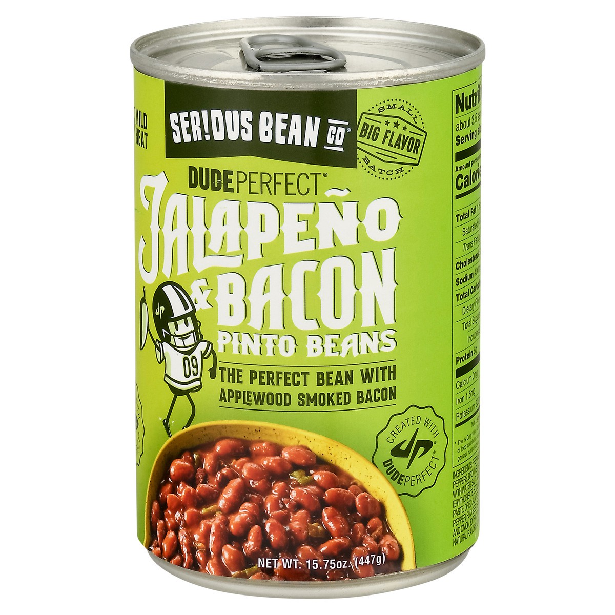 slide 8 of 9, Serious Bean Co Dude Perfect Jalapeno & Bacon Beans 15.75 oz, 15.75 oz