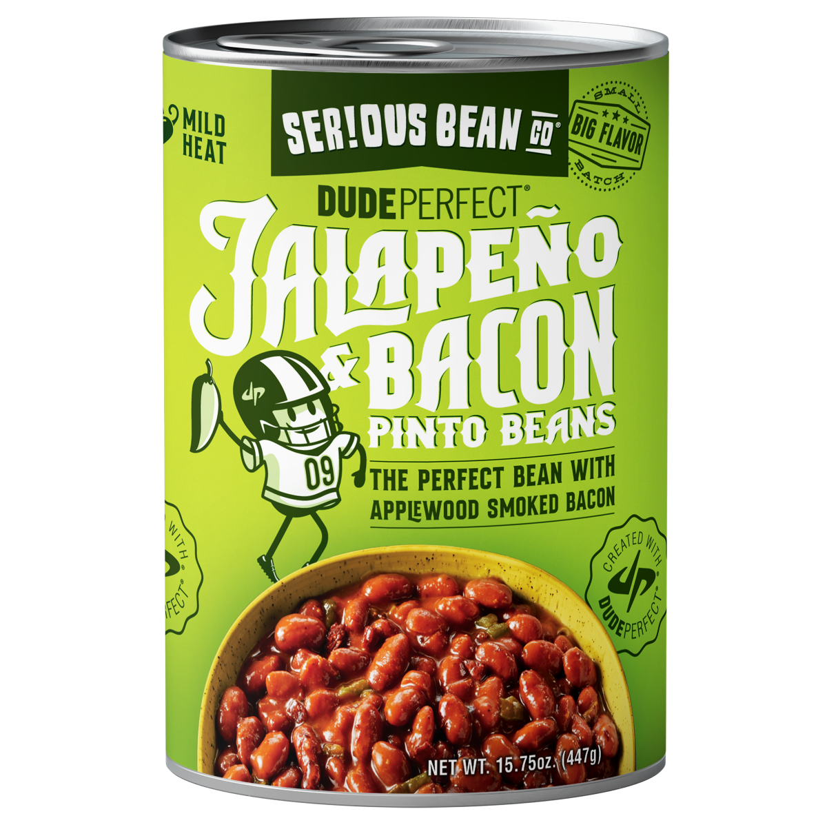 slide 1 of 9, Serious Bean Co Dude Perfect Jalapeno & Bacon Beans 15.75 oz, 15.75 oz